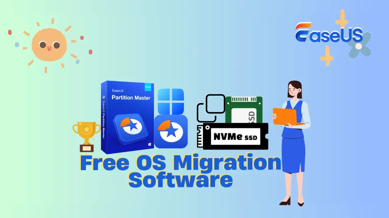 Ułatw sobie zmianę systemu dzięki EaseUS Partition Master. Oprogramowanie do migracji OS z nagrodą.
