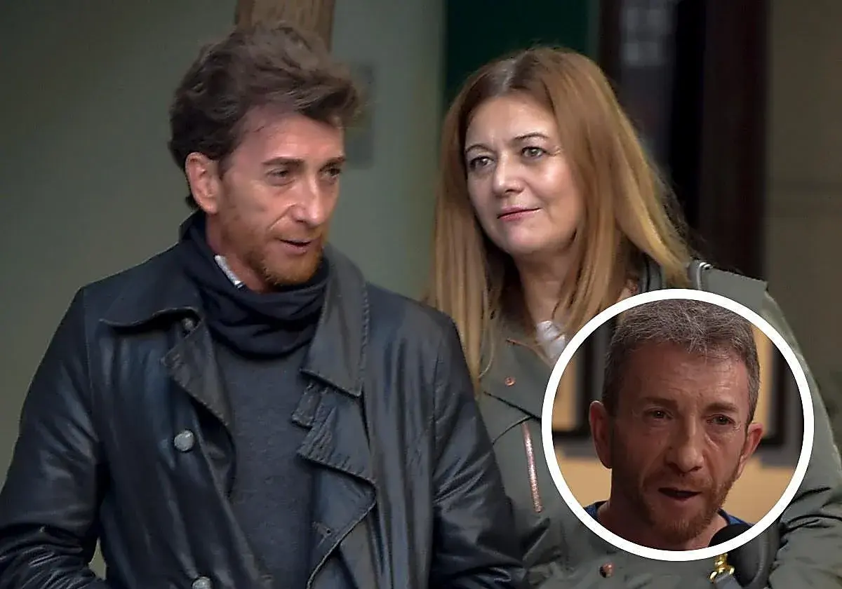 Pablo Motos con su pareja, Laura Llopis, y un primer plano del presentador. Se rumorea que Pablo Motos hijos pronto podrían llegar.