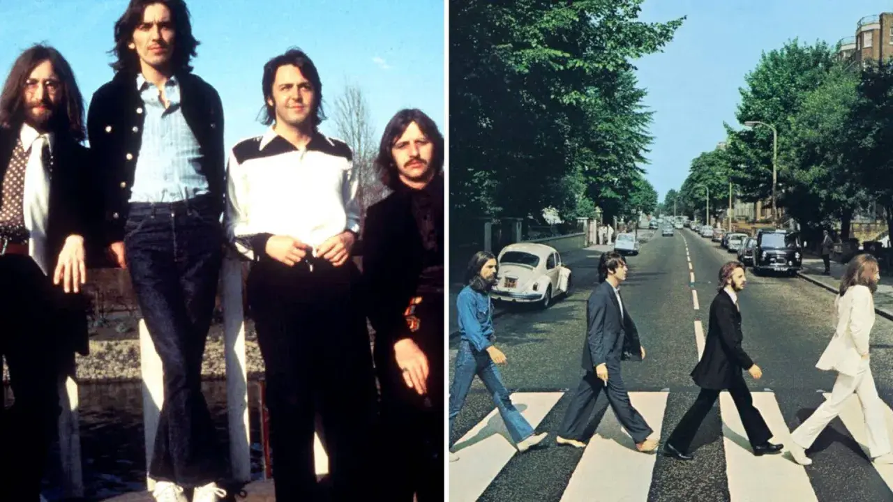The Beatles na Abbey Road, a tu comes the sun.