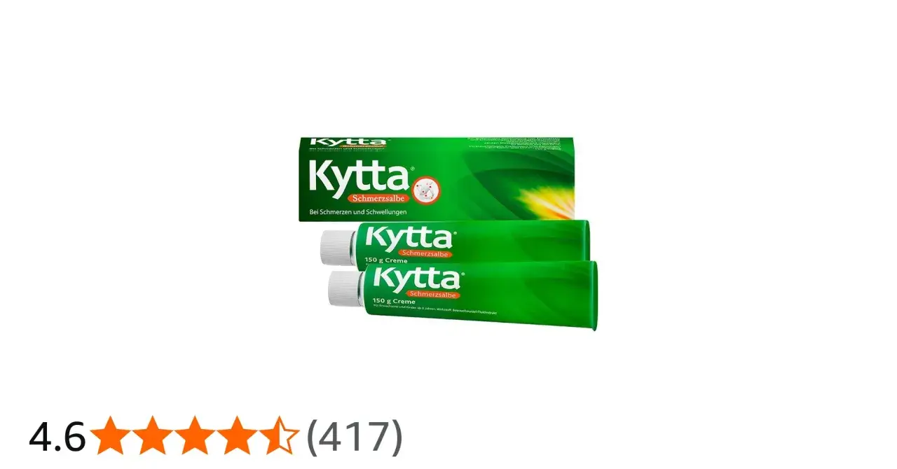 Kytta Schmerzsalbe: Bei Schmerzen und Schwellungen. Vorsicht bei der Anwendung, da Kytta Salbe gefährlich sein kann, wenn sie falsch angewendet wird.