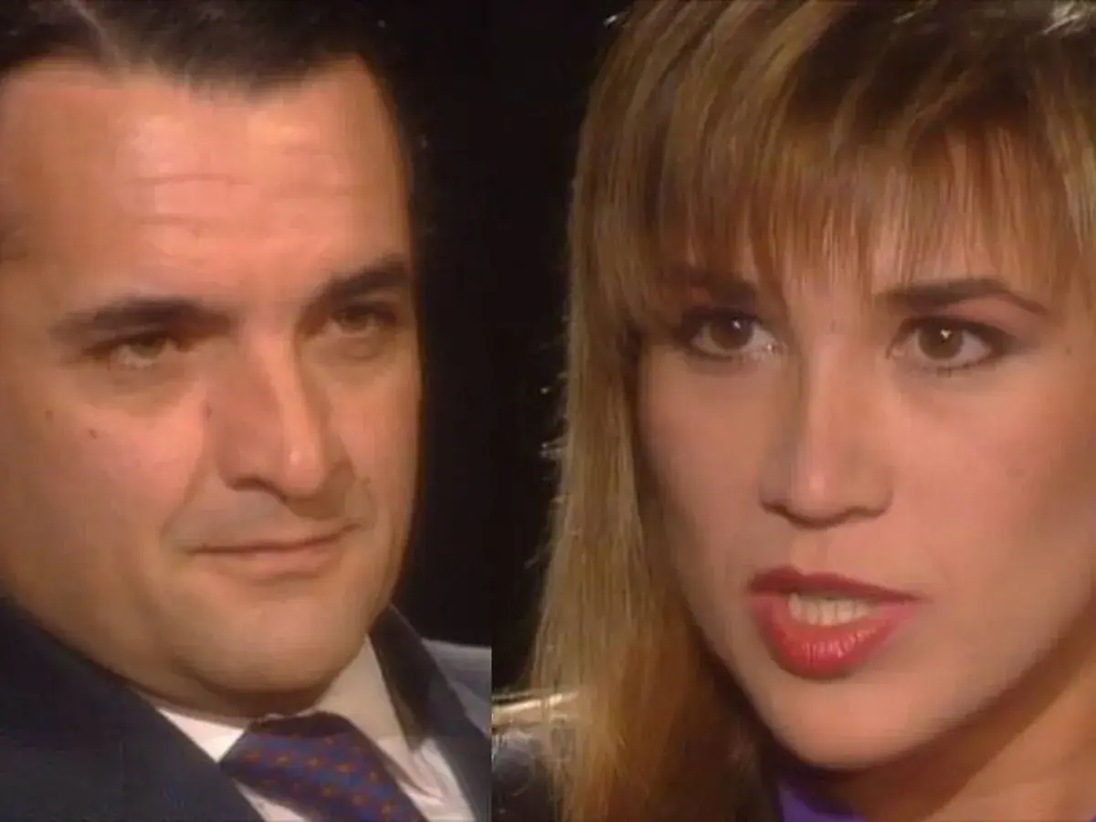 Primer plano de un hombre y una mujer. ¿Quién fue el primer marido de Julia Otero?