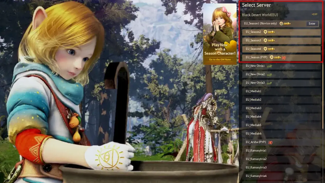 Wybór serwera w Black Desert. Poradnik po serwerach sezonowych i zwykłych, by zacząć grę z nową postacią.