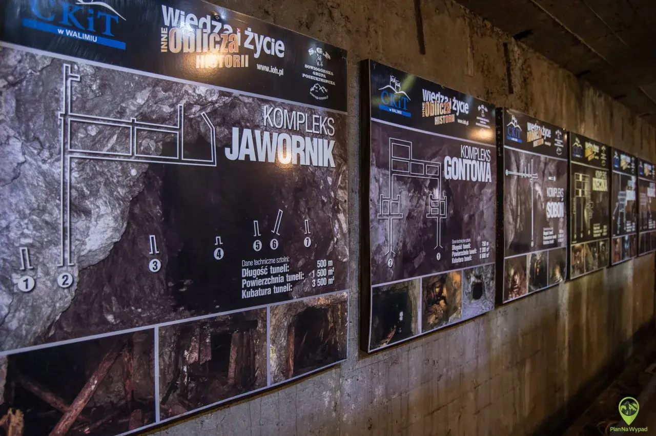 Plany i zdjęcia kompleksów podziemnych Jawornik, Gontowa i Soboń. Atrakcje Walimia czekają na odkrycie!
