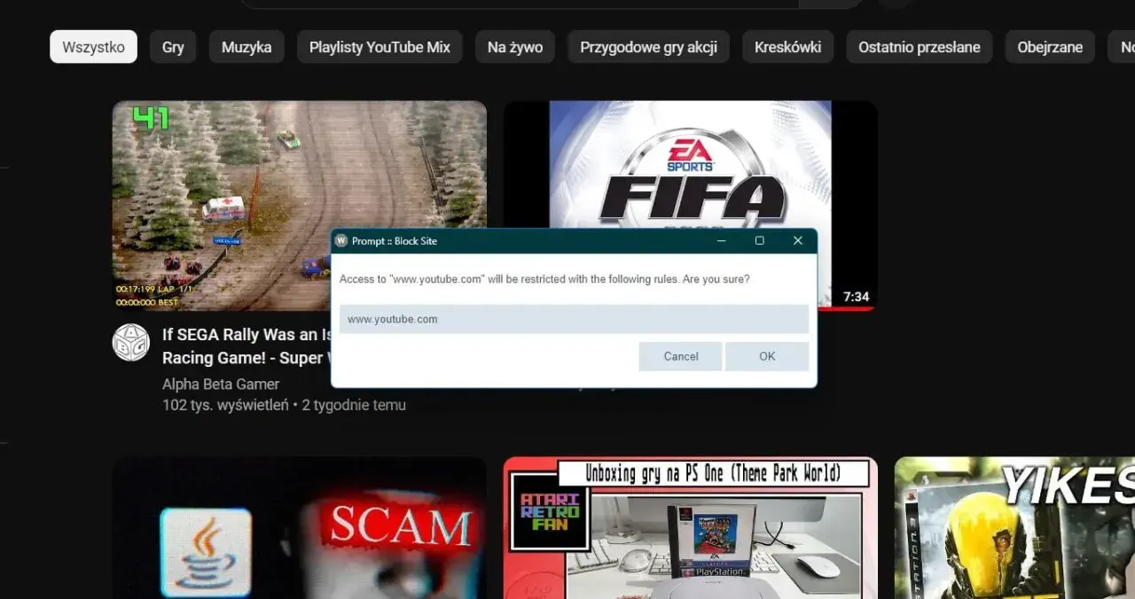Jak zablokować YouTube w przeglądarce i zyskać spokój umysłu