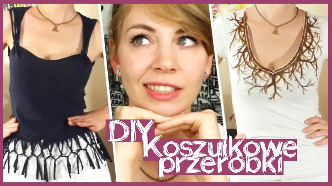 Przerabianie bluzek: Źle leży? Nudna? Zmień ją w dzieło sztuki!