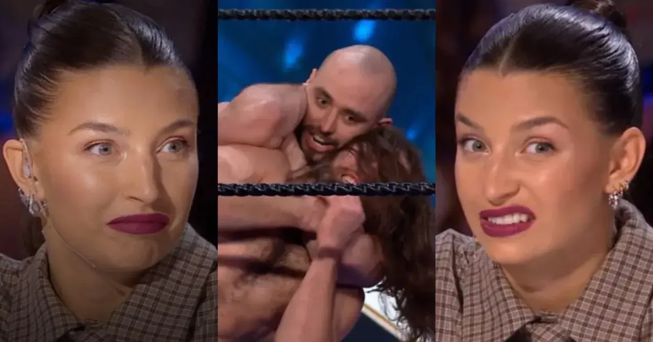 Julia Wieniawa na Mam Talent zszokowana walką na ringu.