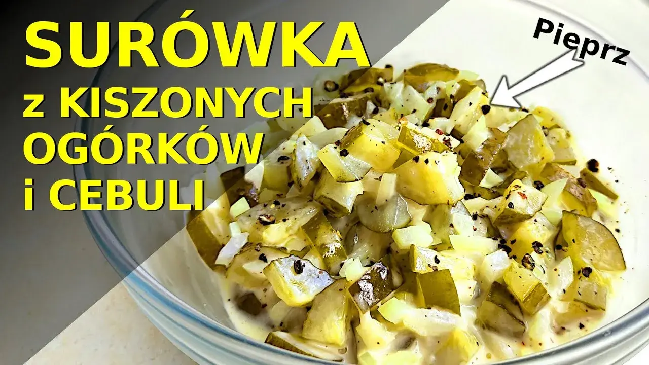 Jak zrobić surówkę z kiszonych ogórków w 10 minut – prosta i zdrowa sałatka