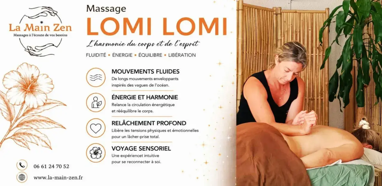 Découvrez le massage Lomi Lomi : mouvements fluides, énergie, harmonie et lâcher-prise pour une reconnexion à soi.