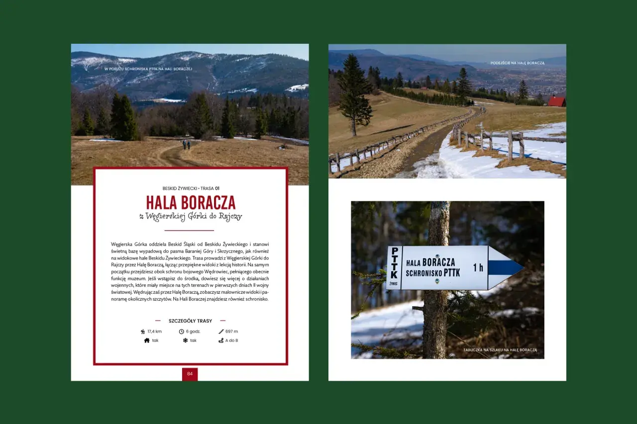 Beskid Żywiecki: trasa z Węgierskiej Górki na Halę Boraczą. Piękne widoki i historia, idealne **beskidy atrakcje dla dzieci**.