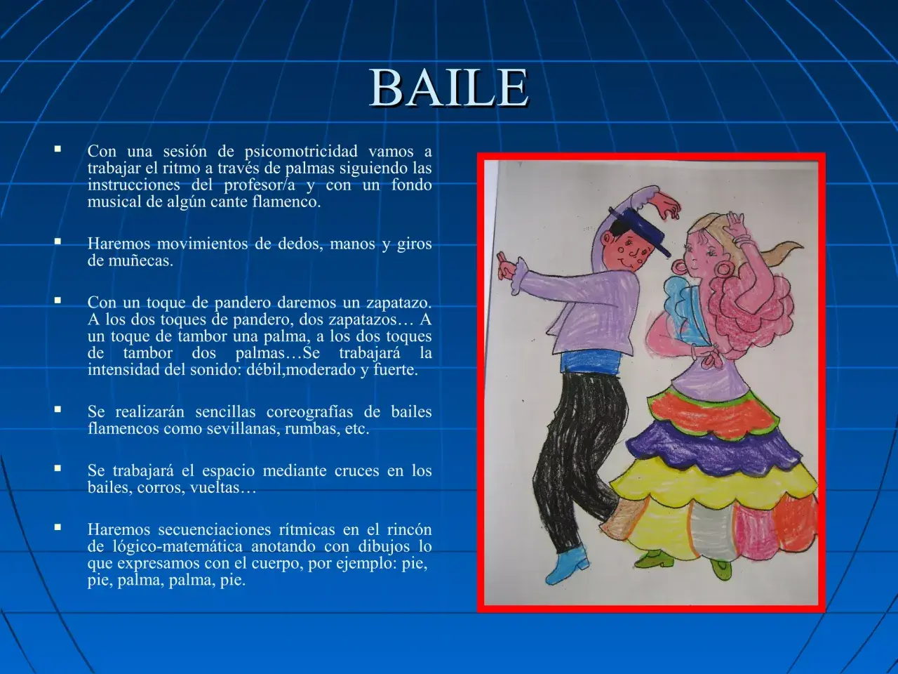 Ilustración de un niño y una niña bailando, ideal para un villancico flamenco para niños.
