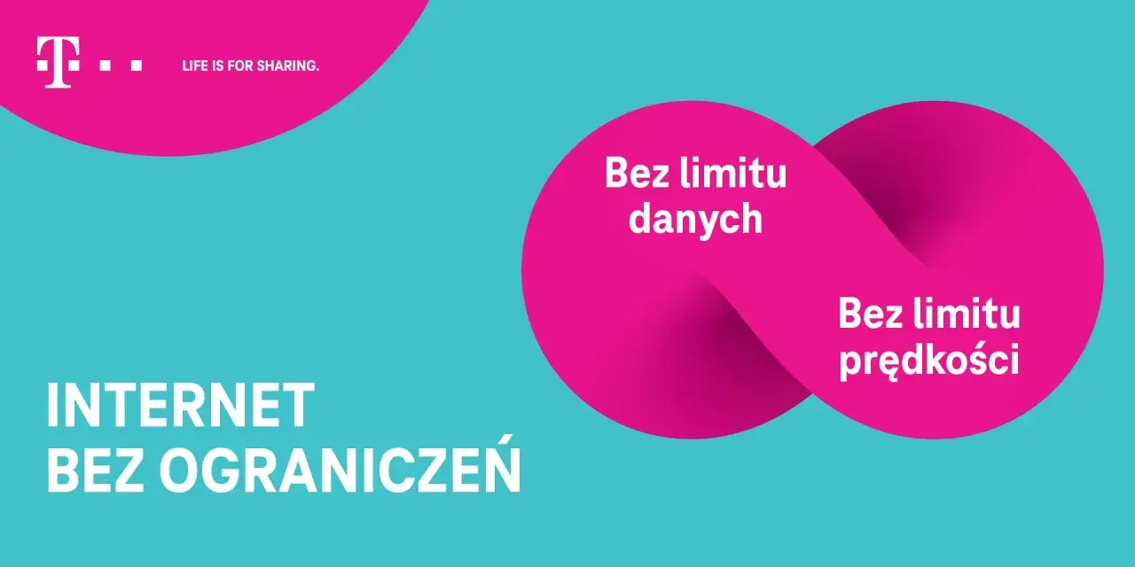 T-Mobile internet bez limitu danych i prędkości. Ciesz się swobodą online bez ograniczeń.