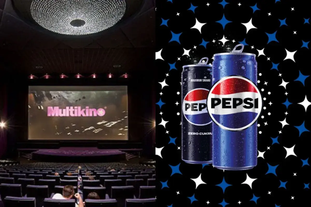 Wielka sala kinowa Multikino i puszki Pepsi. Zastanawiasz się, ile kosztuje picie w multikinie?
