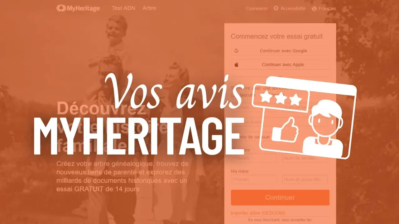 Découvrez votre histoire familiale avec MyHeritage. Explorez votre héritage et créez votre arbre généalogique. Essai gratuit de 14 jours.