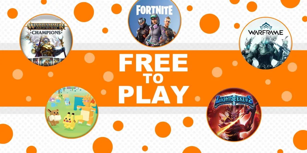 Scopri tanti giochi gratuiti Nintendo Switch: Fortnite, Warframe, Warhammer, Pokémon e Lightseekers.