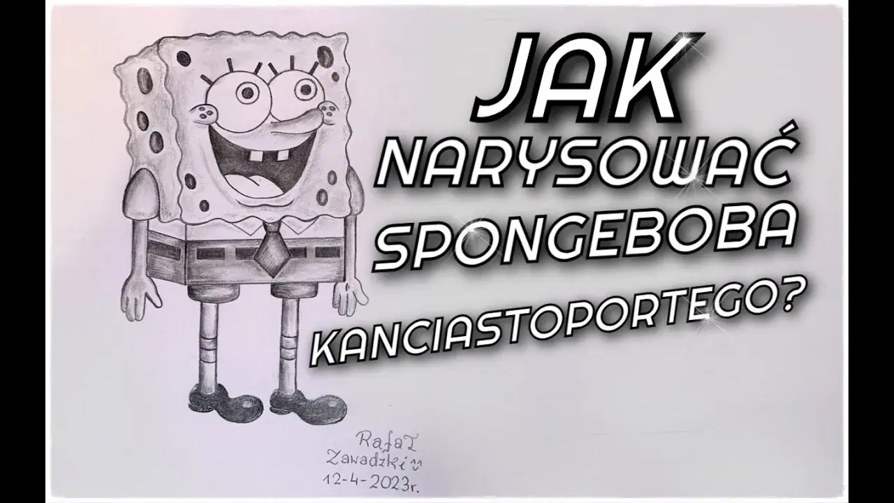 Jak narysować SpongeBoba: proste kroki, które musisz znać