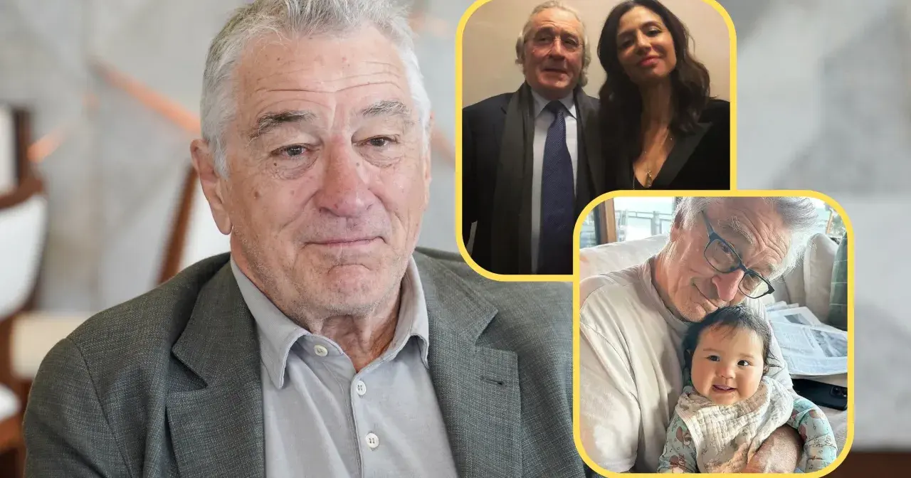 Robert De Niro z dziećmi. Aktor z wnuczką i bliską osobą.