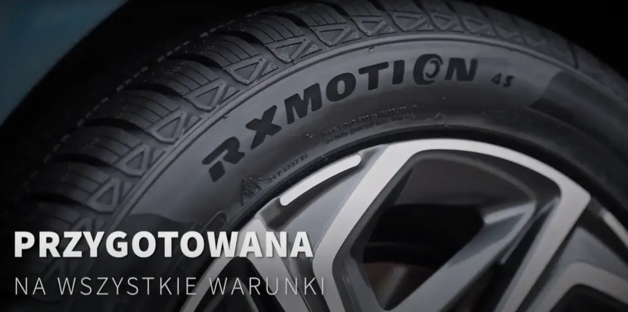 Opona RXMOTION gotowa na każdą drogę i warunki. Pewność jazdy przez cały rok.