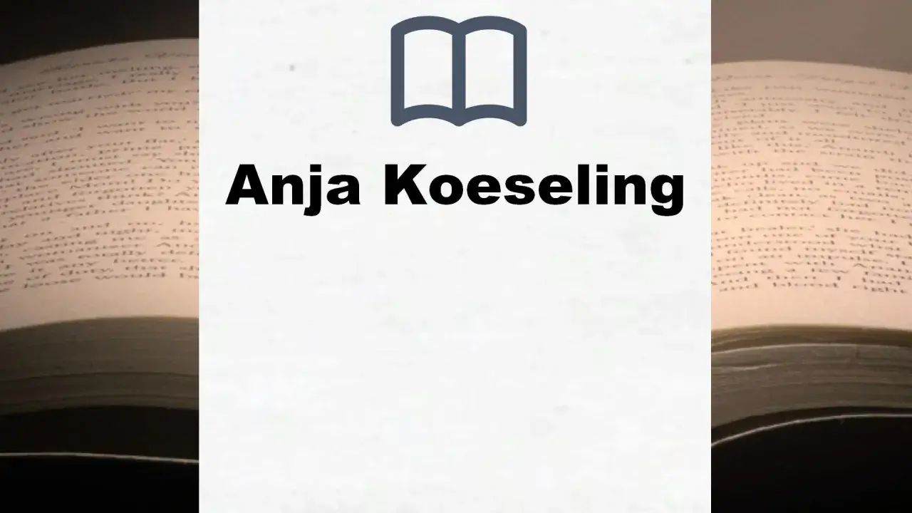 Ein offenes Buch mit dem Namen Anja Koeseling.