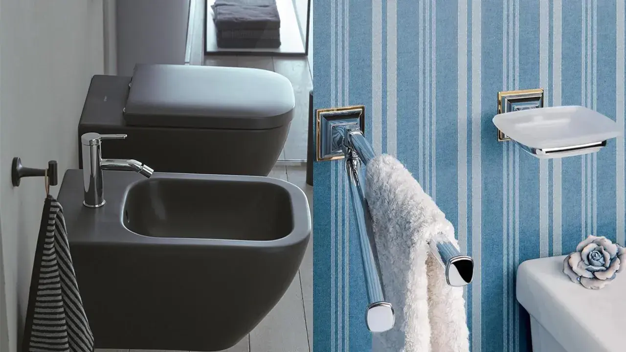 Porta salviette bidet: un accessorio pratico da posizionare vicino al sanitario per asciugarsi comodamente.