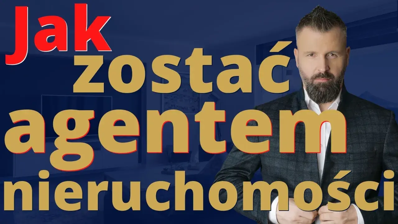 Chcesz wiedzieć, jak zostać agentem nieruchomości? Mężczyzna w garniturze wyjaśnia tajniki zawodu.
