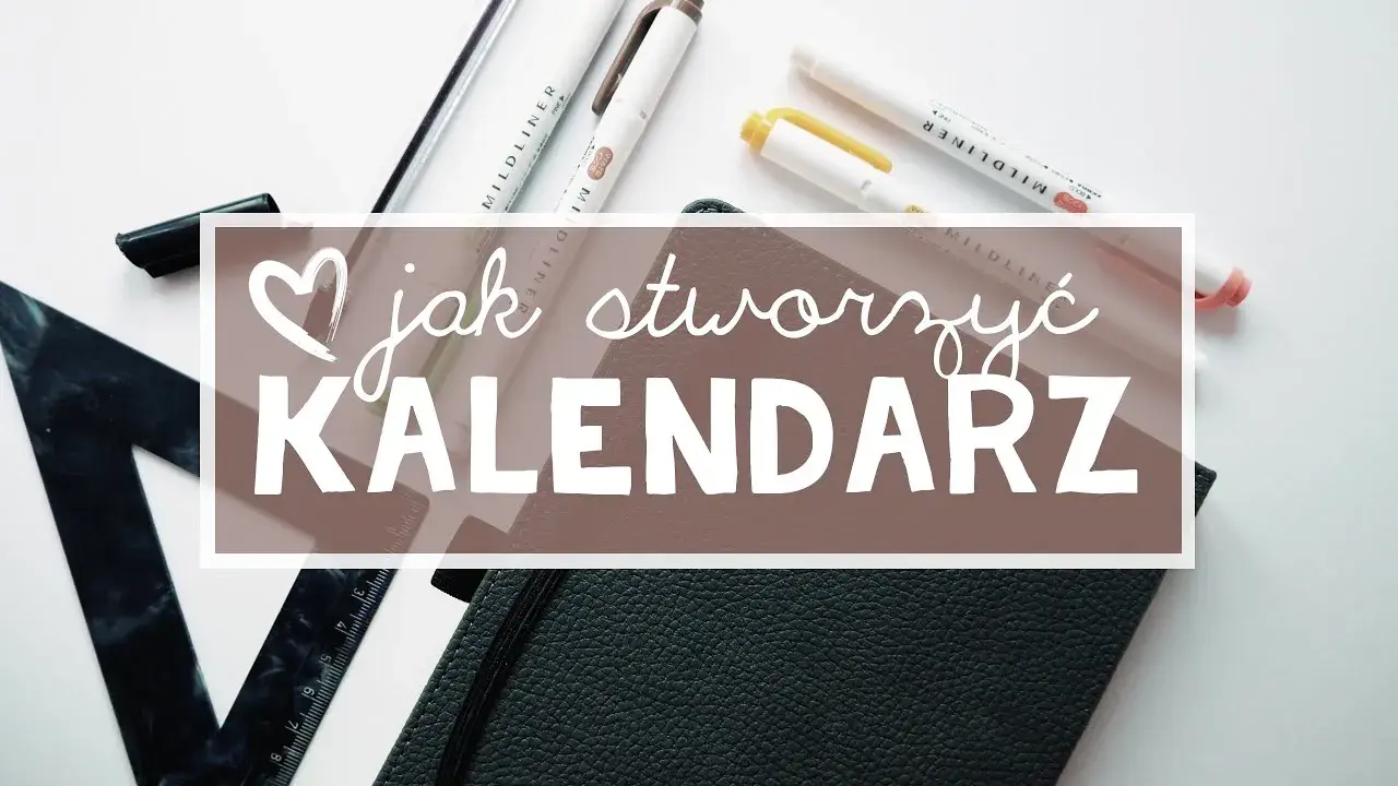 Jak zrobić kalendarz z zeszytu - prosty sposób na osobisty planner