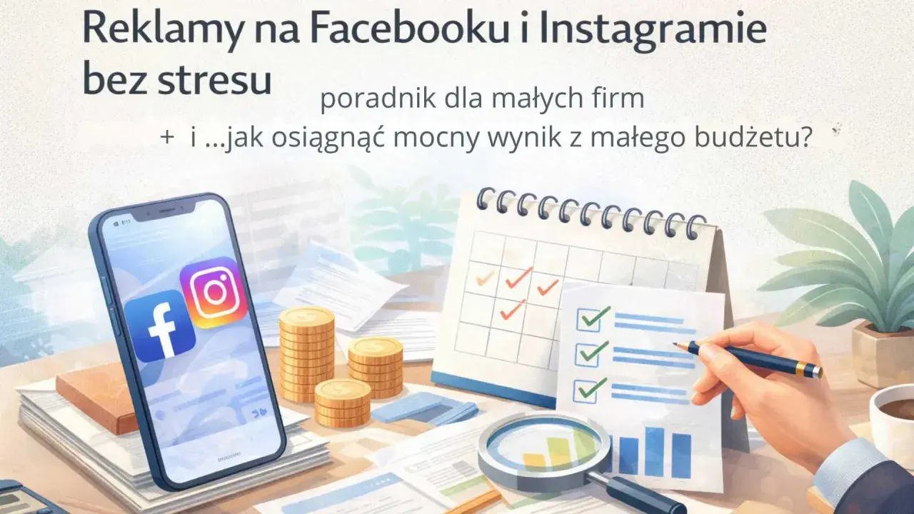 Reklamy na Facebooku i Instagramie bez stresu: poradnik dla małych firm. Dowiedz się, czym jest remarketing i jak osiągnąć mocny wynik z małego budżetu.