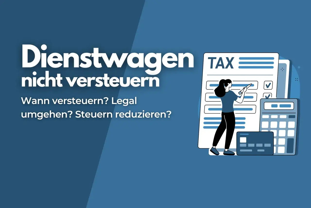 Dienstwagen: Wann den Arbeitsweg nicht versteuern? Frau mit Stift und Taschenrechner plant Steuern zu reduzieren.