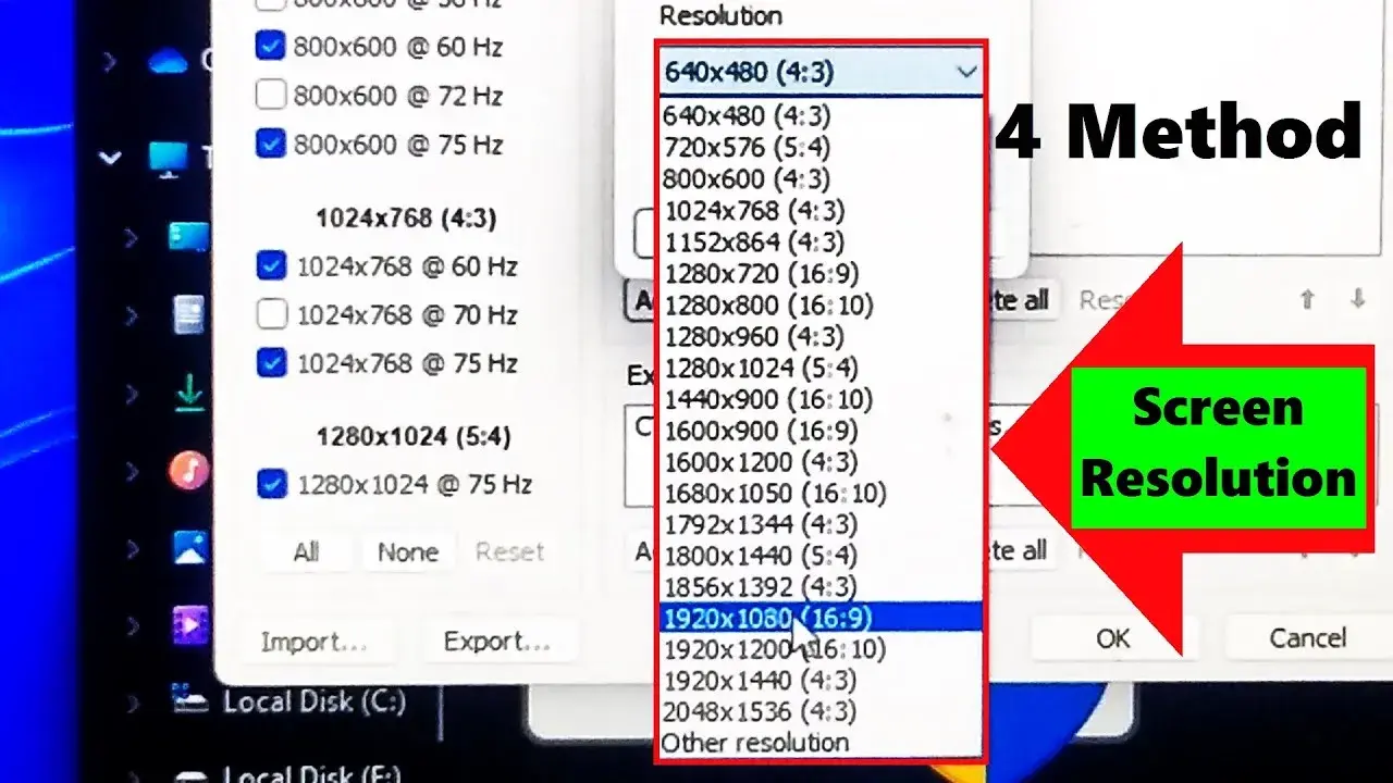 Jak ustawić rozdzielczość 1920x1080 w Windows 10 i uniknąć problemów