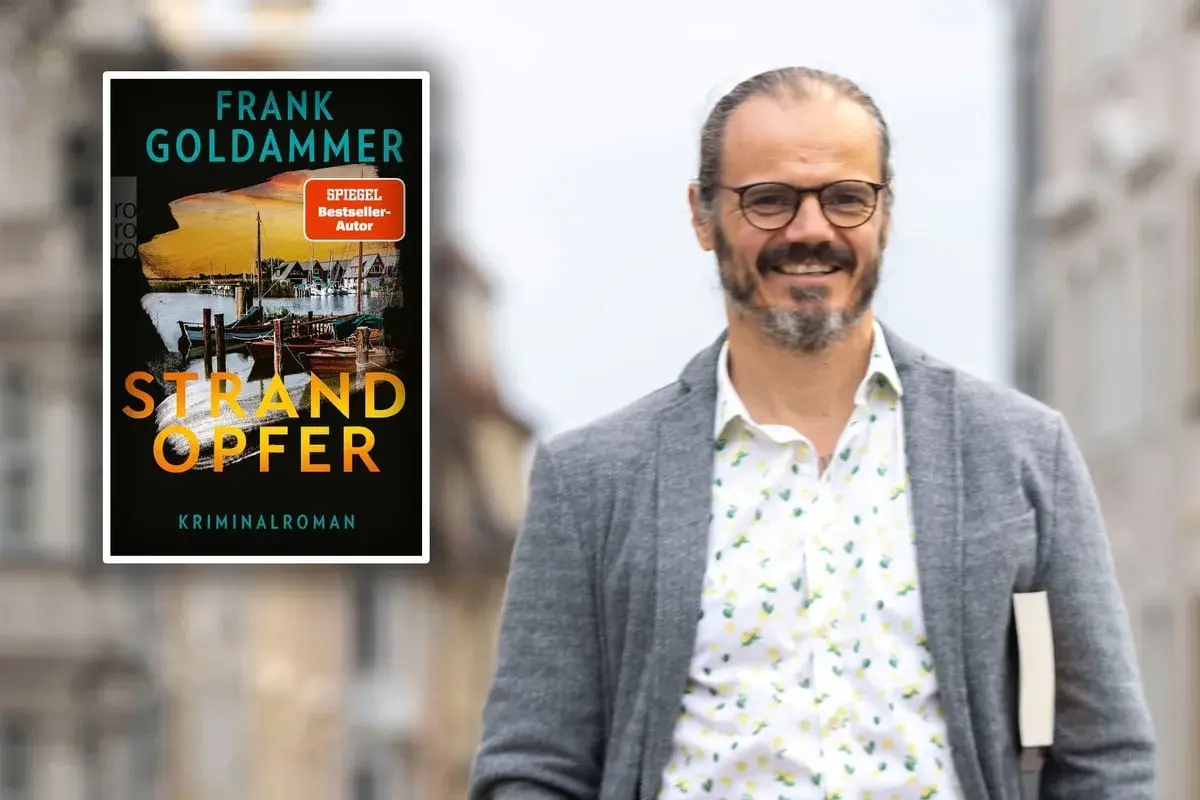 Frank Goldammer präsentiert sein neues Buch "Strandopfer", einen packenden Kriminalroman.