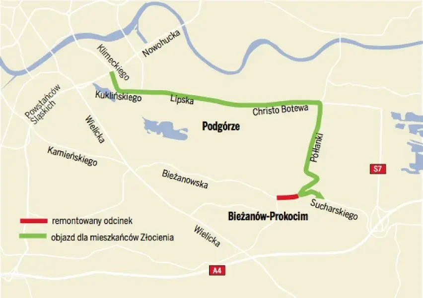 Jak dojechać do osiedla Złotego Wieku w Krakowie - proste trasy i połączenia