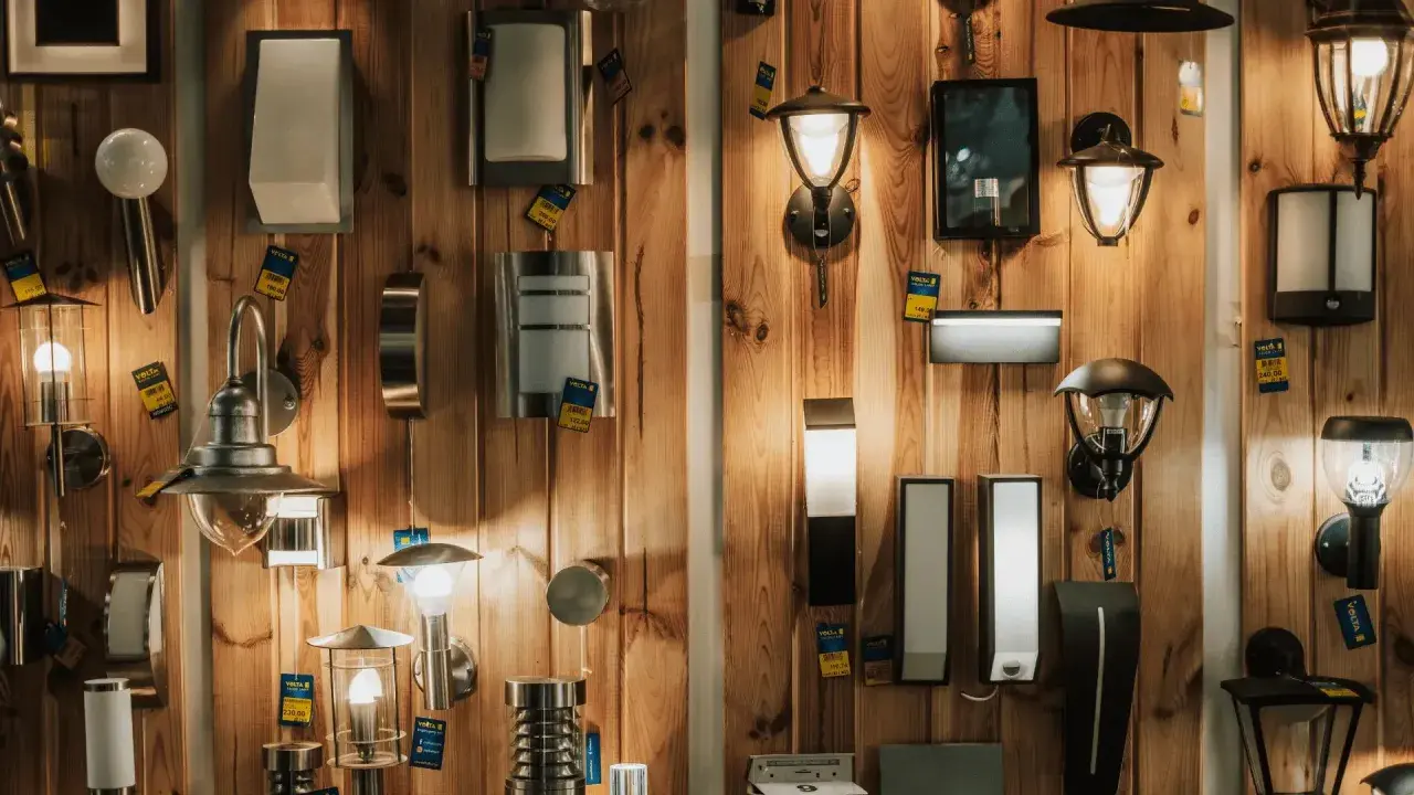 Variedad de apliques de pared modernos y clásicos, ideales para inspirarte sobre como hacer un aplique de pared único para tu hogar.