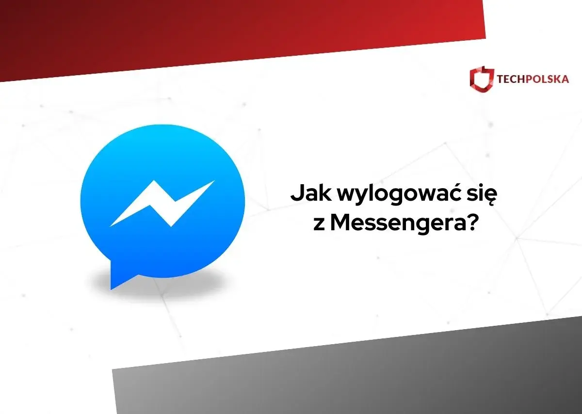 Ikona Messengera i tekst "Jak wylogować się z Messengera?". Dowiedz się, jak bezpiecznie zakończyć sesję na Androidzie.