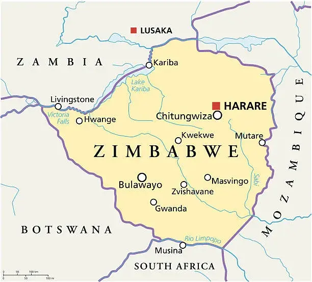 Gdzie leży Zimbabwe? Odkryj jego położenie i sąsiadujące kraje