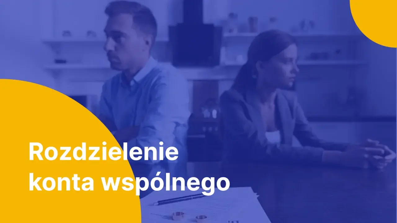 Para, która rozstaje się, musi dowiedzieć się, jak rozdzielić wspólne konto bankowe.