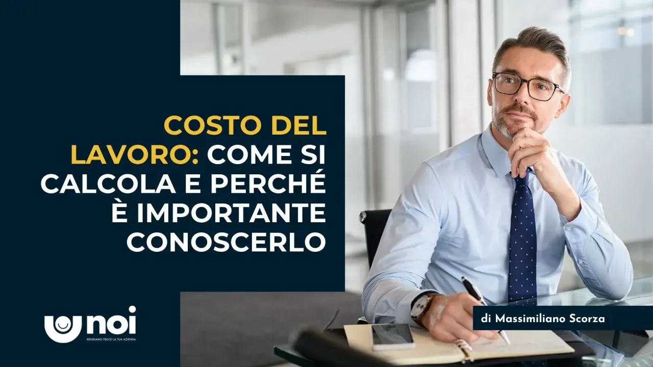 Uomo d'affari pensa al costo del lavoro, inclusi dipendenti diretti e indiretti, e come calcolarlo per la sua azienda.