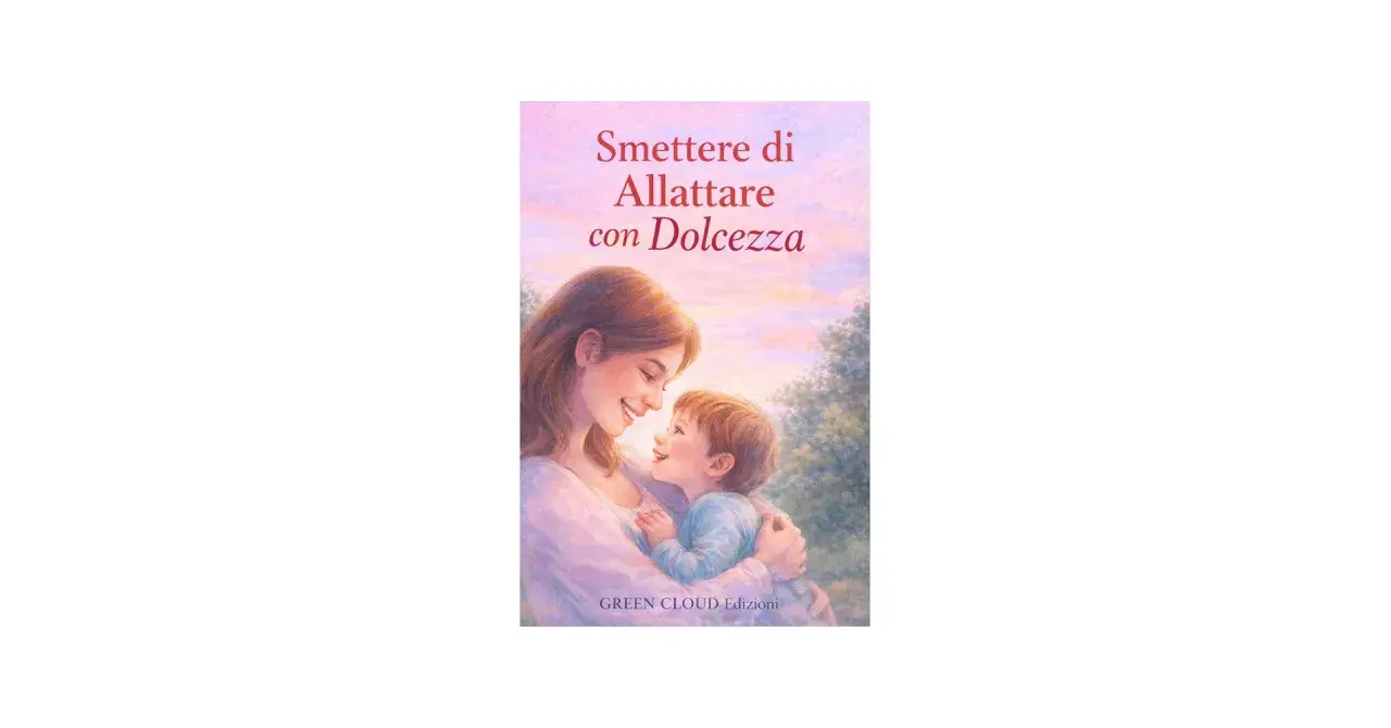 Mamma e bimbo si guardano con amore. Il libro "Smettere di allattare con dolcezza" offre consigli per questo delicato passaggio.