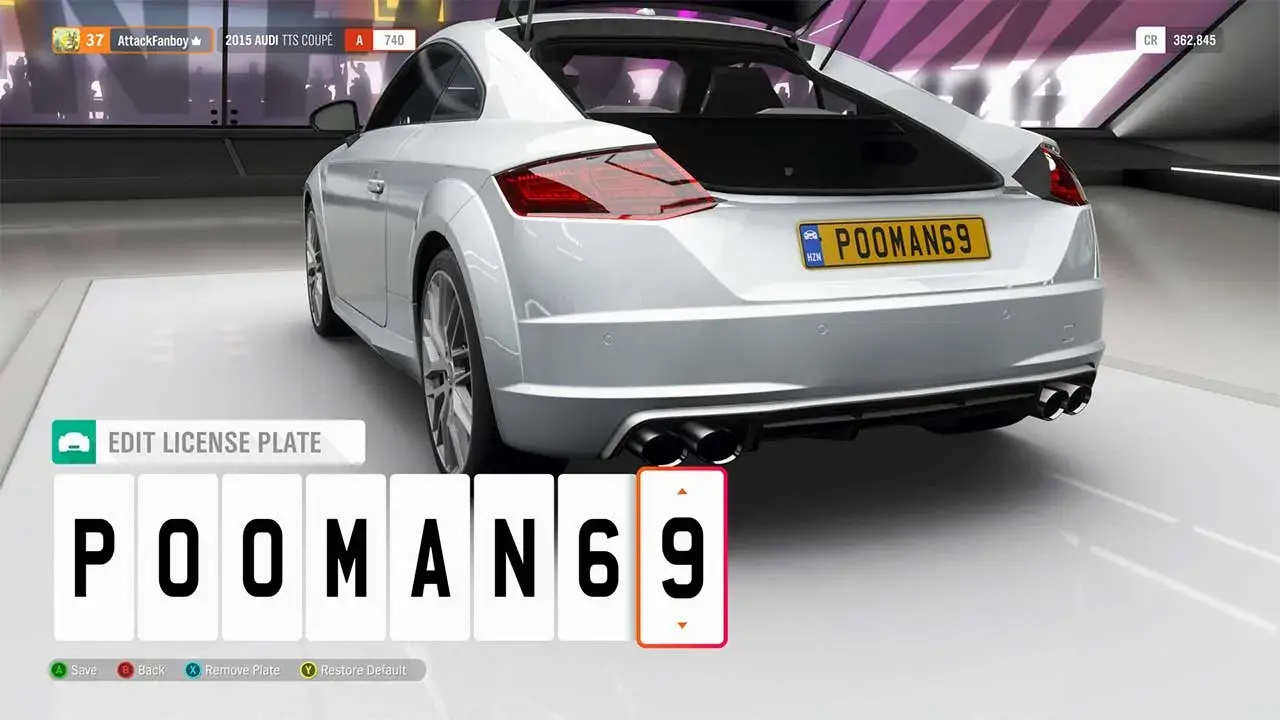 Jak zmienić tablice rejestracyjne w Forza Horizon 4 - prosty poradnik
