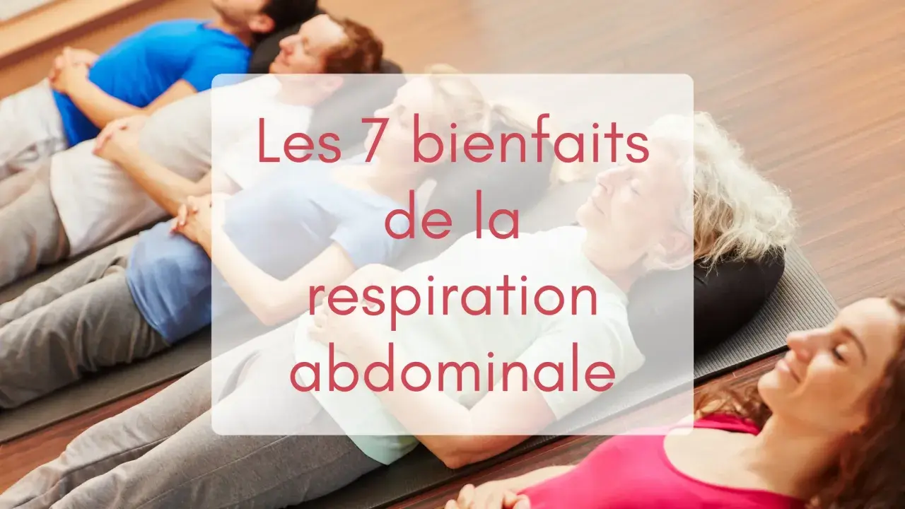 Des personnes pratiquent la respiration abdominale, découvrez les 7 bienfaits de cette technique pour le bien-être.