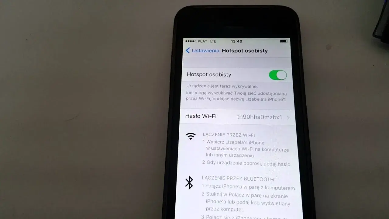 Jak połączyć hotspot iPhone z komputerem w prosty sposób bez problemów