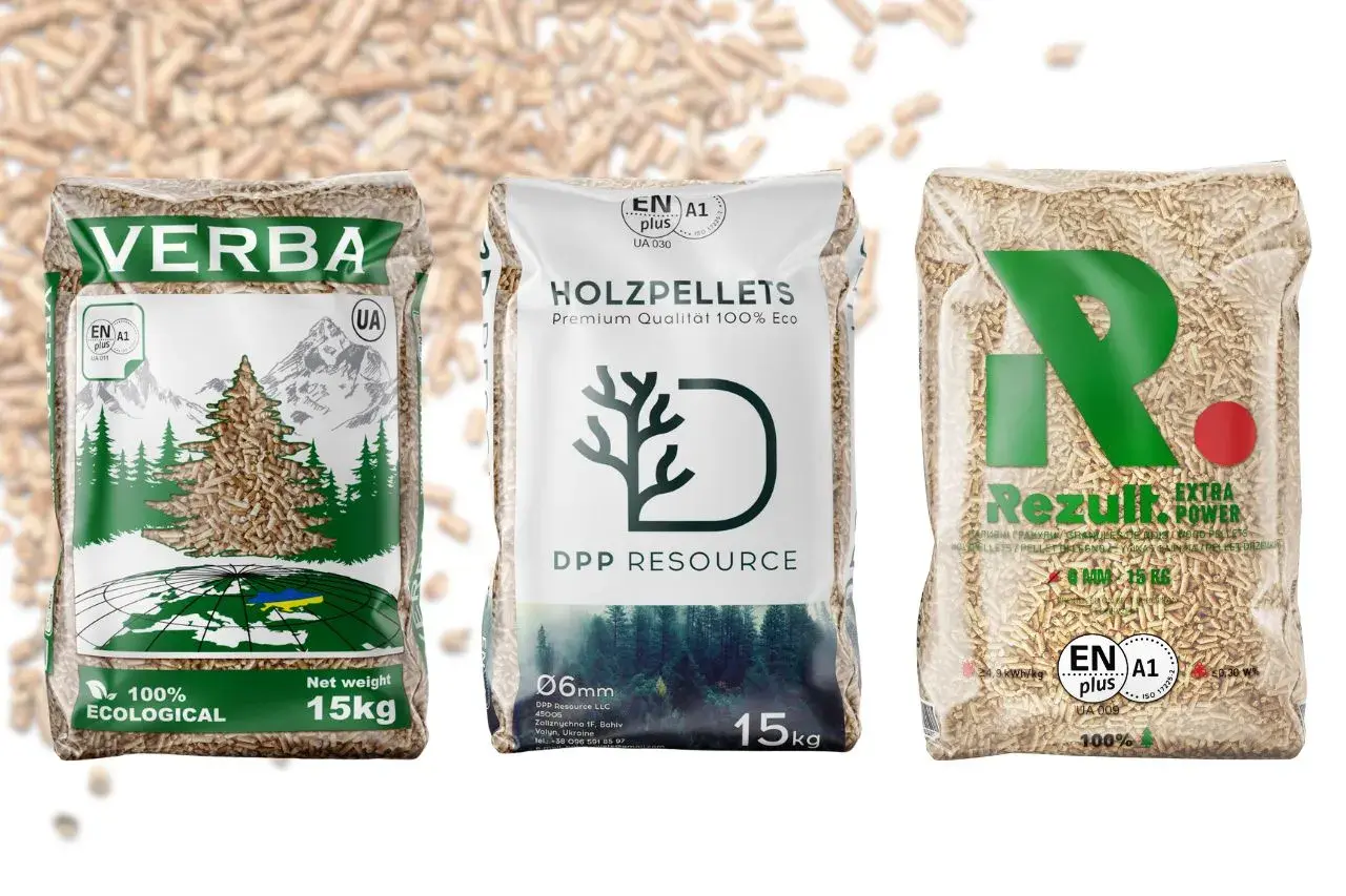 Porównanie pelletu Verba, Holzpellets i Rezult. Który pellet lepszy olczyk czy barlinek? Wybór zależy od potrzeb.