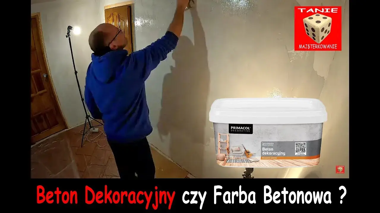Beton dekoracyjny czy farba betonowa? Porównaj i wybierz mądrze.