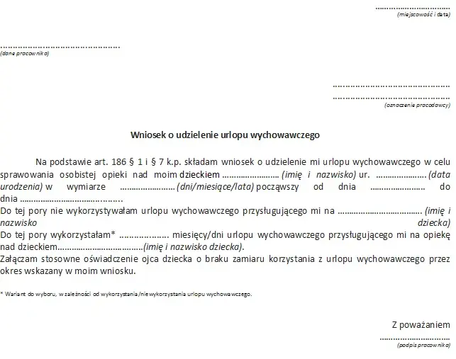 Urlop wychowawczy: ile razy można go przedłużyć i jakie są ograniczenia?