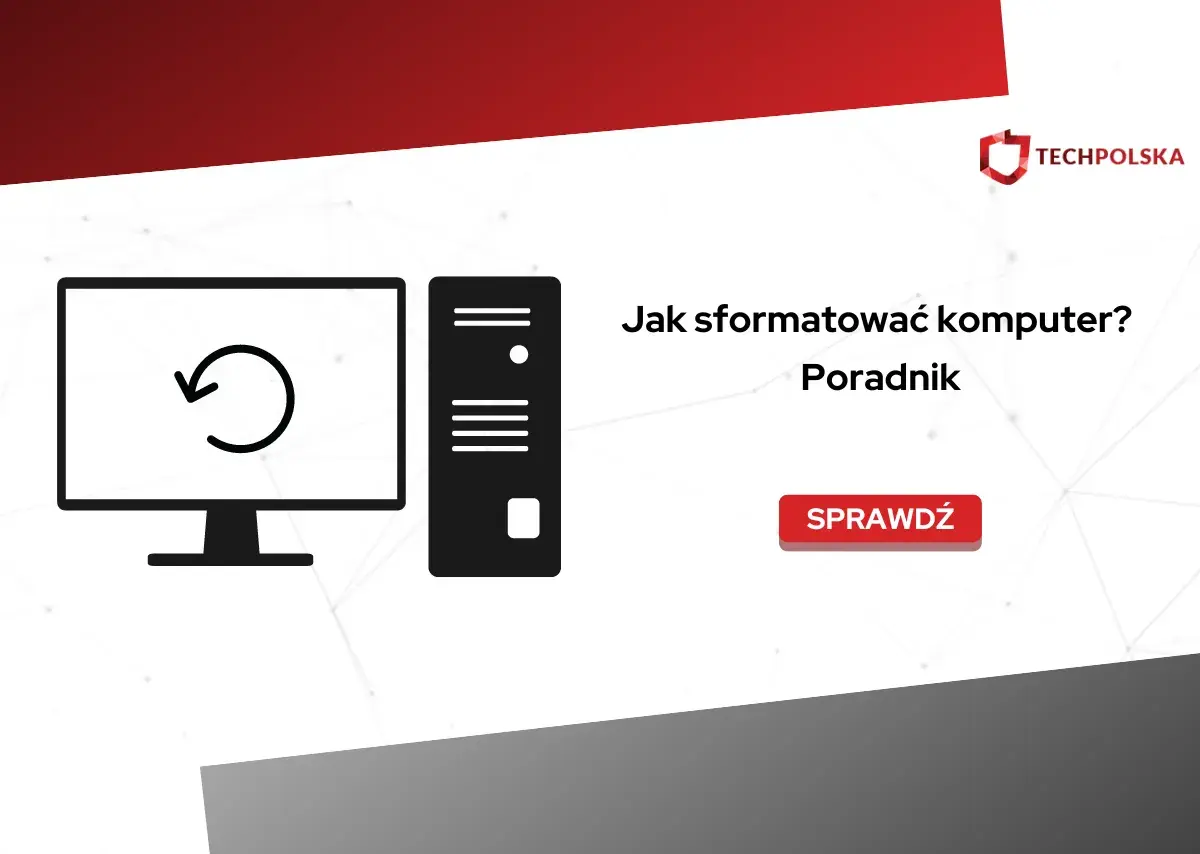 Poradnik: jak sformatować komputer. Ikona odświeżania na monitorze i obudowa PC. Sprawdź!