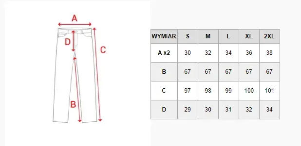 Męskie spodnie rozmiar 50: W34, 88 cm? Jak dobrać bezbłędnie!
