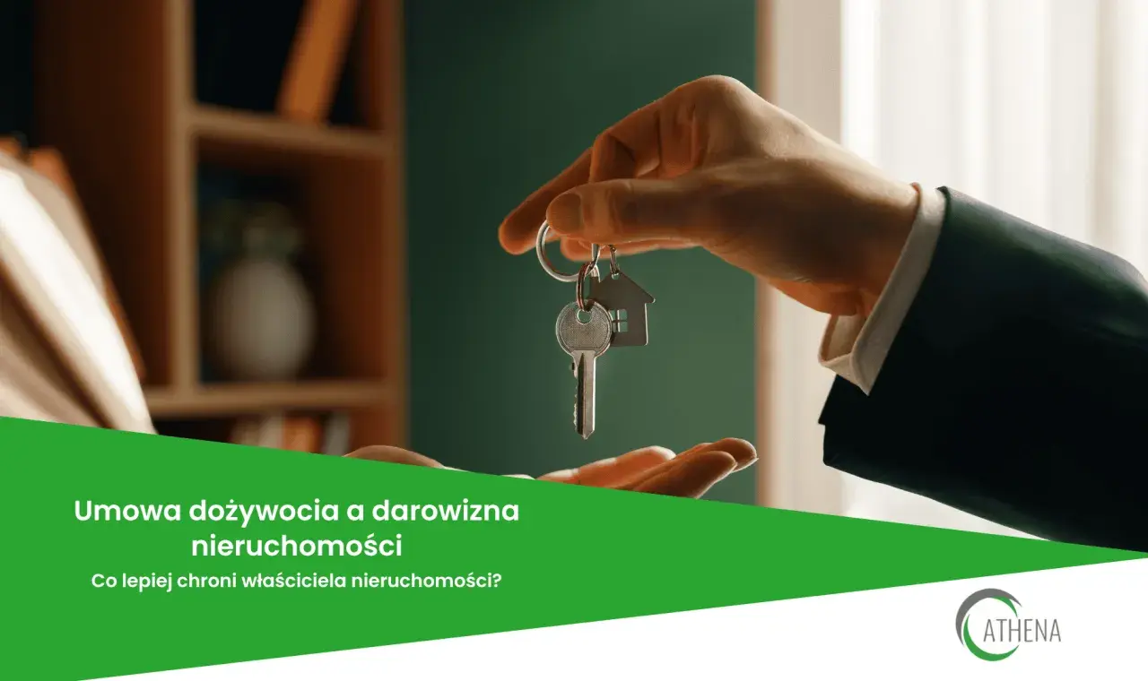 Przekazanie kluczy do domu. Umowa dożywocia czy darowizna nieruchomości – co wybrać?