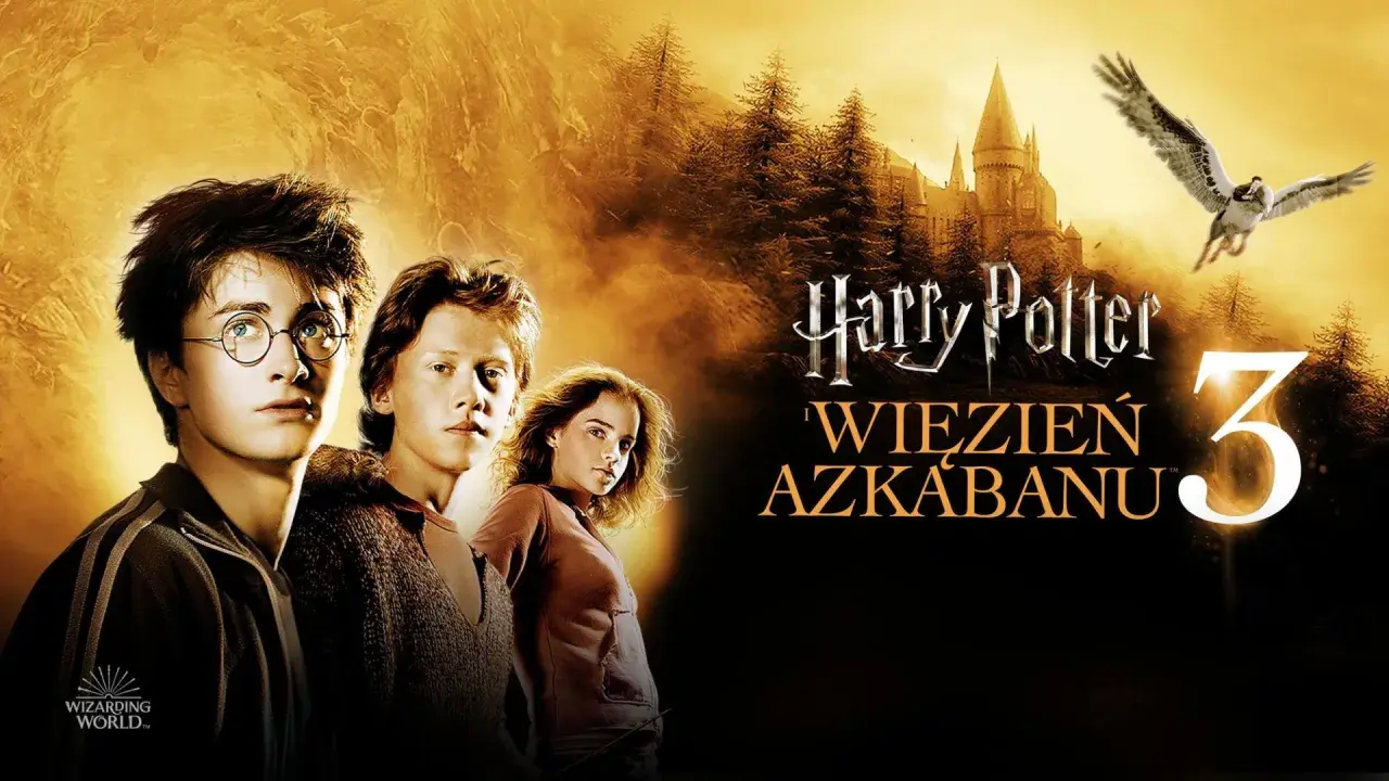 Harry, Ron i Hermiona w filmie "Harry Potter i Więzień Azkabanu", trzeciej części sagi.