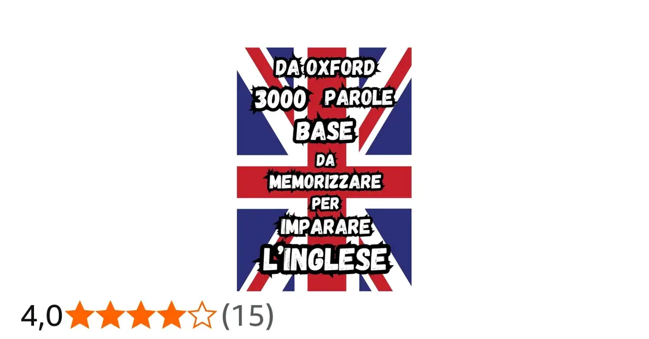 Impara l'inglese con 3000 parole base da Oxford. Un ottimo modo per memorizzare le parole più importanti.
