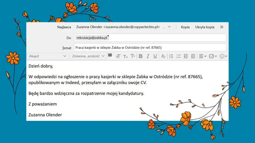 Jak napisać e-mail z CV? Wzory i błędy, by zyskać pracę!