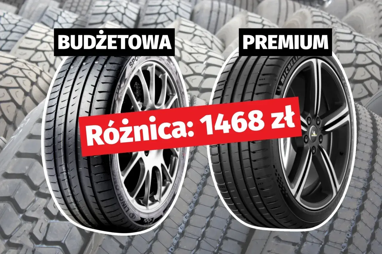 Dwa koła, budżetowe i premium. Różnica w cenie 1468 zł. Czy warto dopłacić do opon Falken?
