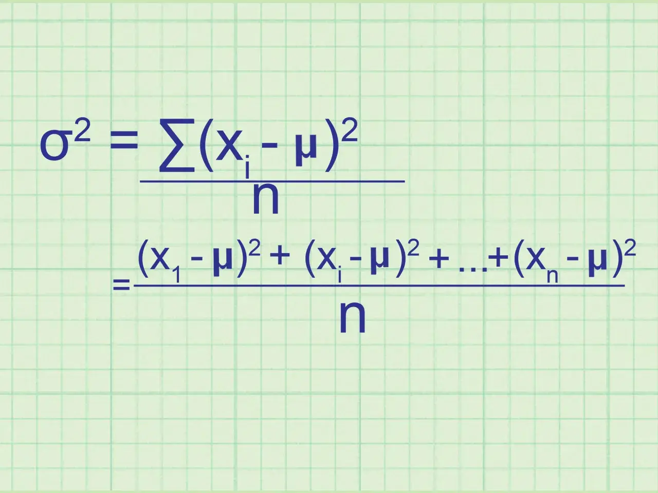 Formula per come calcolare la varianza su Excel: somma delle differenze al quadrato tra ogni valore e la media, divisa per il numero di valori.